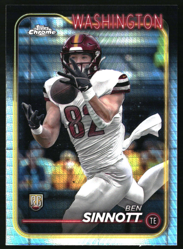 Ben Sinnott 2024 Topps Chrome #262 Prism Refractor RC