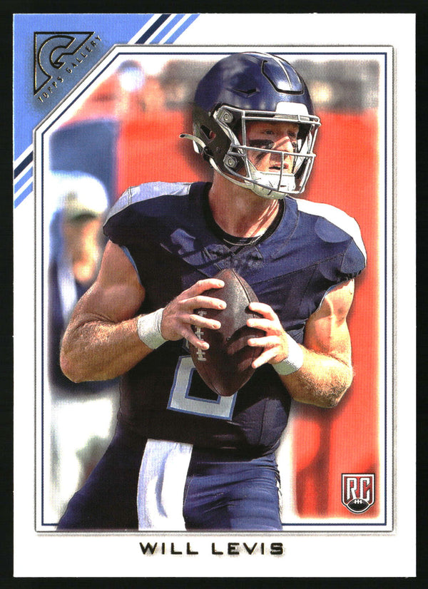 Will Levis 2023 Topps Composite #379 Heritage/Gallery Rainbow Foilboard RC