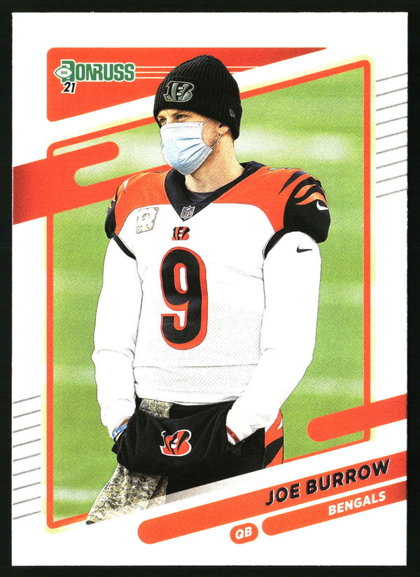 Joe Burrow 2021 Donruss #211b No Helmet