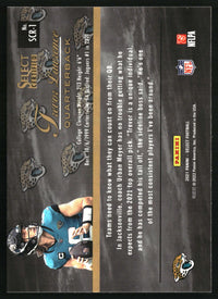 Trevor Lawrence 2021 Panini Select #SCR-1 Select Certified Rookies