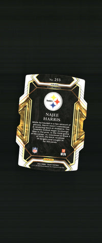 Najee Harris 2021 Panini Select #253 Silver Prizm Die Cut RC