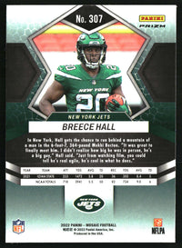 Breece Hall 2022 Panini Mosaic #307 Mosaic Reactive Orange RC