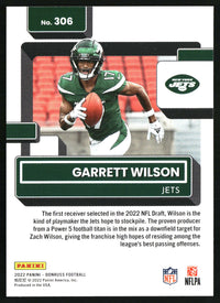 Garrett Wilson 2022 Donruss #306 RC