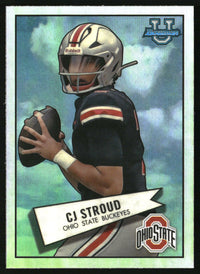 CJ Stroud 2022 Bowman University Chrome #52BF-2 1952 Bowman