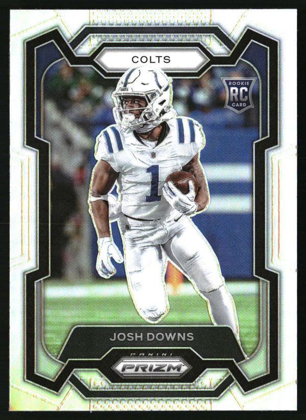 Josh Downs 2023 Panini Prizm #345 Silver