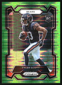 Tyler Scott 2023 Panini Prizm #315 Neon Green Pulsar