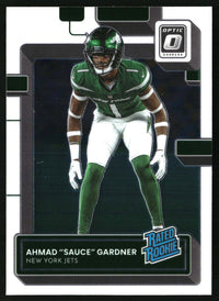 Ahmad "Sauce" Gardner 2022 Donruss Optic #228 RC