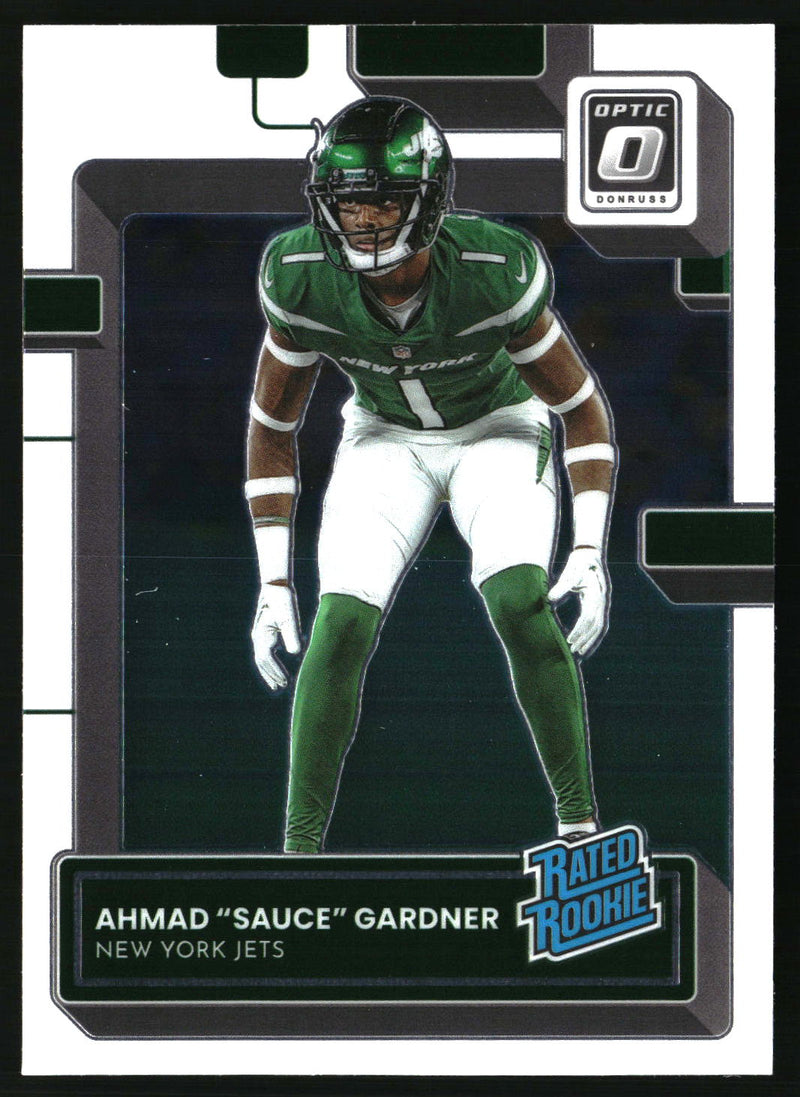 Ahmad "Sauce" Gardner 2022 Donruss Optic #228 RC