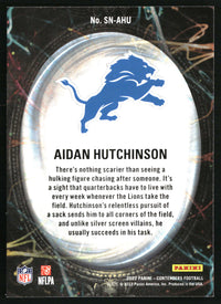Aidan Hutchinson 2022 Panini Contenders #SN-AHU Supernatural