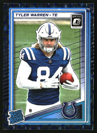 Tyler Warren 2025 Donruss Optic #234 Stars RC