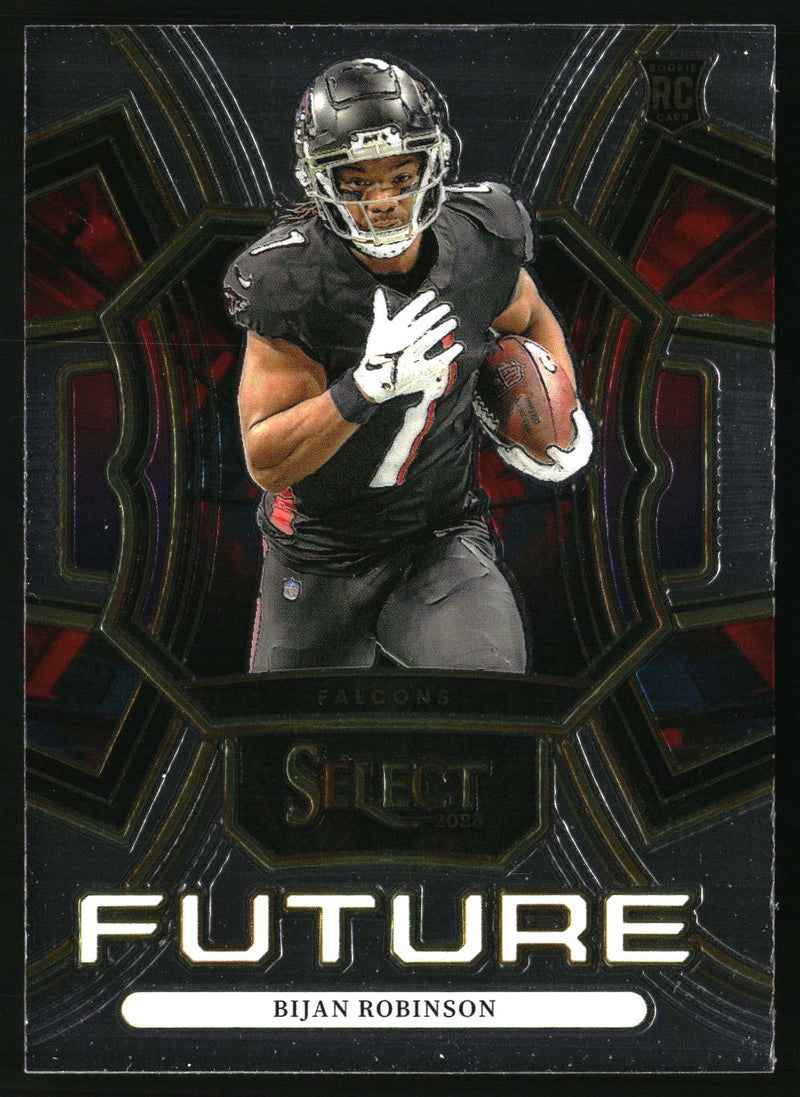 Bijan Robinson 2023 Panini Select #FUT-BRO Future