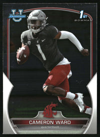 Cameron Ward 2022 Bowman University Chrome #34