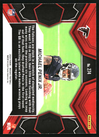 Michael Penix Jr. 2024 Panini Mosaic #274 Silver