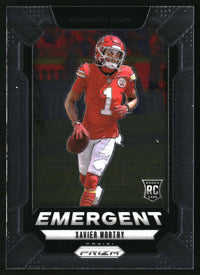 Xavier Worthy 2024 Panini Prizm #7 Emergent