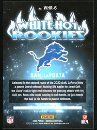 Sam LaPorta 2023 Donruss #WHR-6 White Hot Rookies
