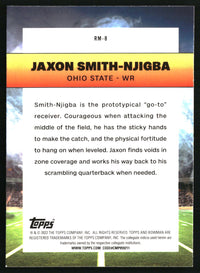 Jaxon Smith-Njigba 2022 Bowman University Chrome #RM-8 Ramblin' Man