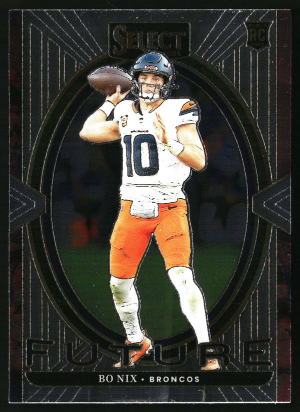 Bo Nix 2024 Panini Select #7 Select Future