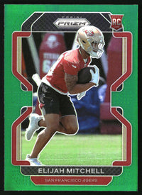 Eli Mitchell 2021 Panini Prizm #399 Green RC