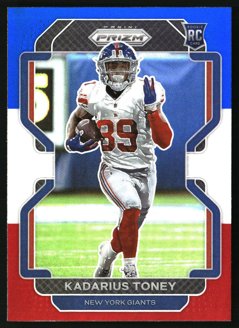 Kadarius Toney 2021 Panini Prizm #342 Red White and Blue RC