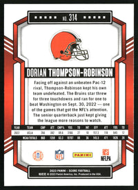 Dorian Thompson-Robinson 2023 Score #314 Gold