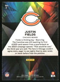 Justin Fields 2023 Panini Prizm #3 Prizmatic