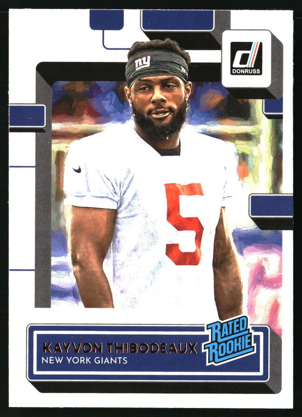 Kayvon Thibodeaux 2022 Donruss #352 Canvas RC