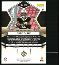 Chris Olave 2022 Panini Mosaic #313 Rookie Variations Silver RC