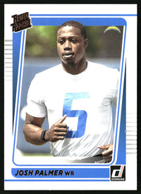 Josh Palmer 2021 Donruss #277 Rated Rookies Portrait RC