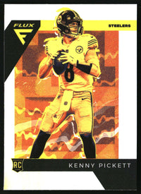 Kenny Pickett 2022 Panini Chronicles #FX-1 Flux Rookies Silver