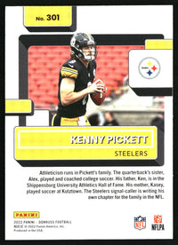 Kenny Pickett 2022 Donruss #301 RC