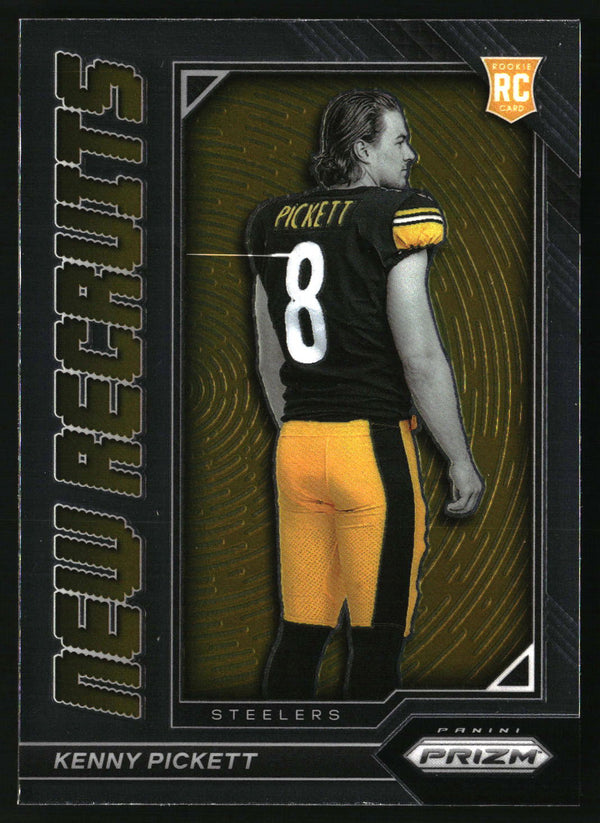 Kenny Pickett 2022 Panini Prizm #NR-1 New Recruits