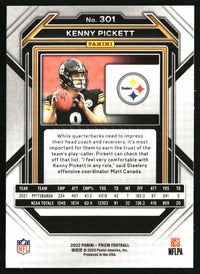 Kenny Pickett 2022 Panini Prizm #301 RC