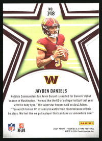 Jayden Daniels 2024 Panini Rookies & Stars #148 Red