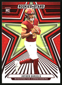 Jayden Daniels 2024 Panini Rookies & Stars #148 Red