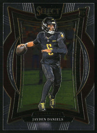 Jayden Daniels 2024 Panini Select #26 RC