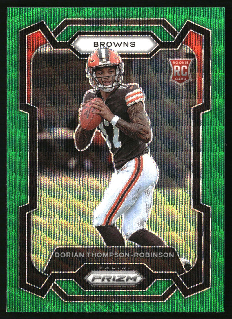 Dorian Thompson-Robinson 2023 Panini Prizm #322 Green Wave