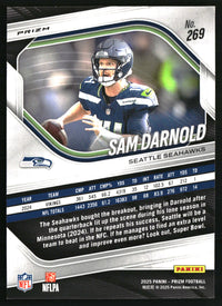 Sam Darnold 2025 Panini Prizm #269 Silver