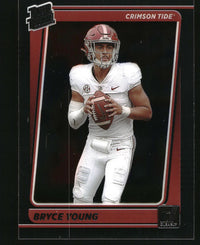 Bryce Young 2023 Panini Chronicles Draft Picks #26 Clearly Donruss Green