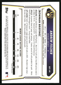 Andrew Fischer 2026 Bowman #BCP-149 Chrome Prospects