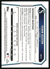 Felnin Celesten 2026 Bowman #BCP-57 Chrome Prospects