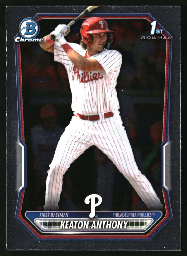 Keaton Anthony 2026 Bowman #BCP-121 Chrome Prospects