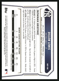 Dillon Lewis 2026 Bowman #BCP-148 Chrome Prospects Reptilian Refractor