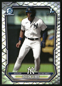 Dillon Lewis 2026 Bowman #BCP-148 Chrome Prospects Reptilian Refractor