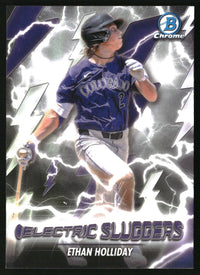 Ethan Holliday 2026 Bowman #ES-13 Electric Sluggers