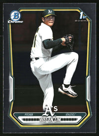 Wei-En Lin 2026 Bowman #BCP-125 Chrome Prospects