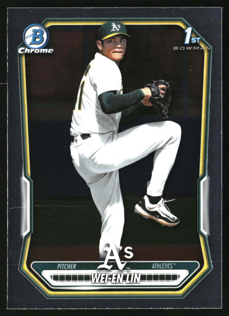 Wei-En Lin 2026 Bowman #BCP-125 Chrome Prospects