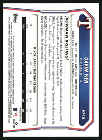 Gavin Fien 2026 Bowman #BCP-126 Chrome Prospects