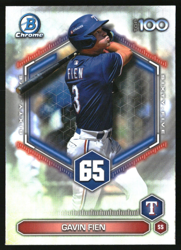 Gavin Fien 2026 Bowman #BTP-65 Bowman Scouts' Top 100