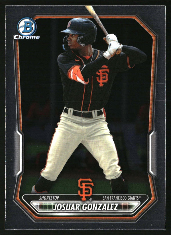 Josuar Gonzalez 2026 Bowman #BCP-56 Chrome Prospects