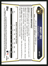 Brady Ebel 2026 Bowman #BCP-142 Chrome Prospects